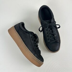 Brash Faux-Suede Platform Sneaker